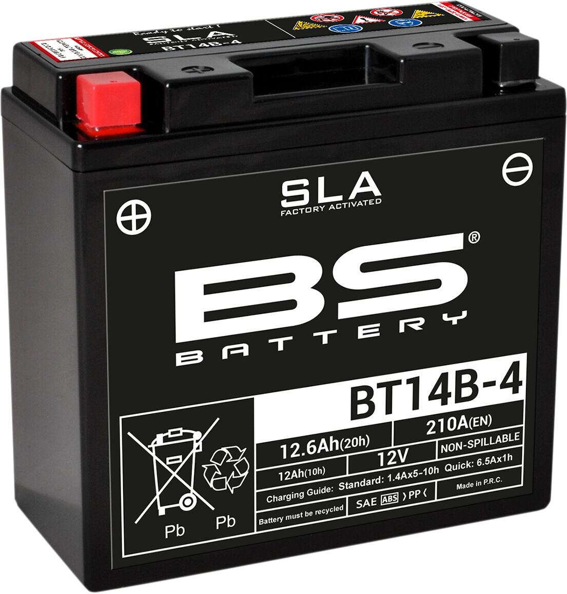 BATTERY BT14B-4 SLA 12V 210 A