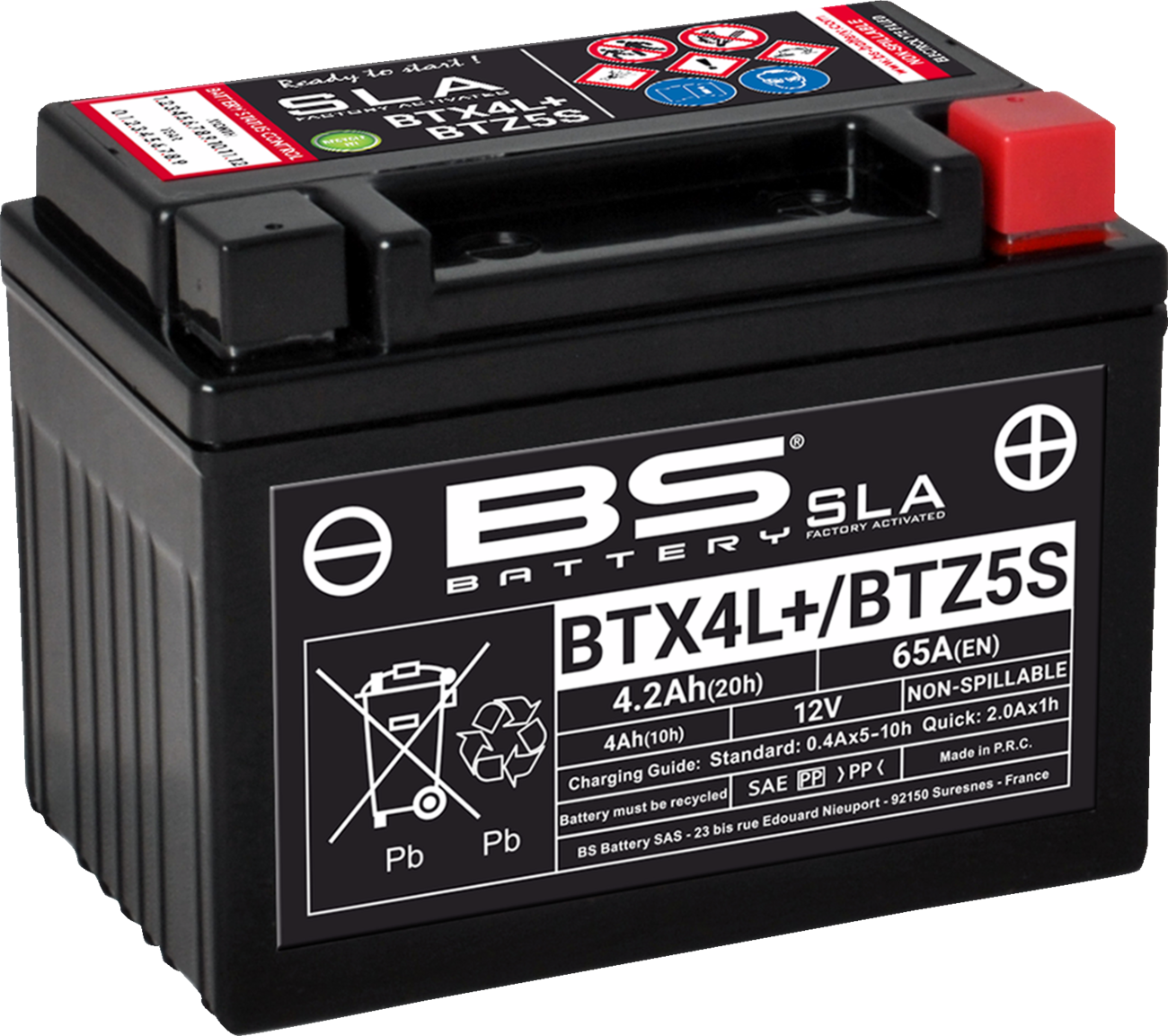 Batteri SLA BS BTX4L