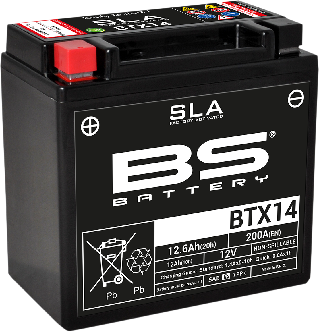 Batteri SLA BS BTX14