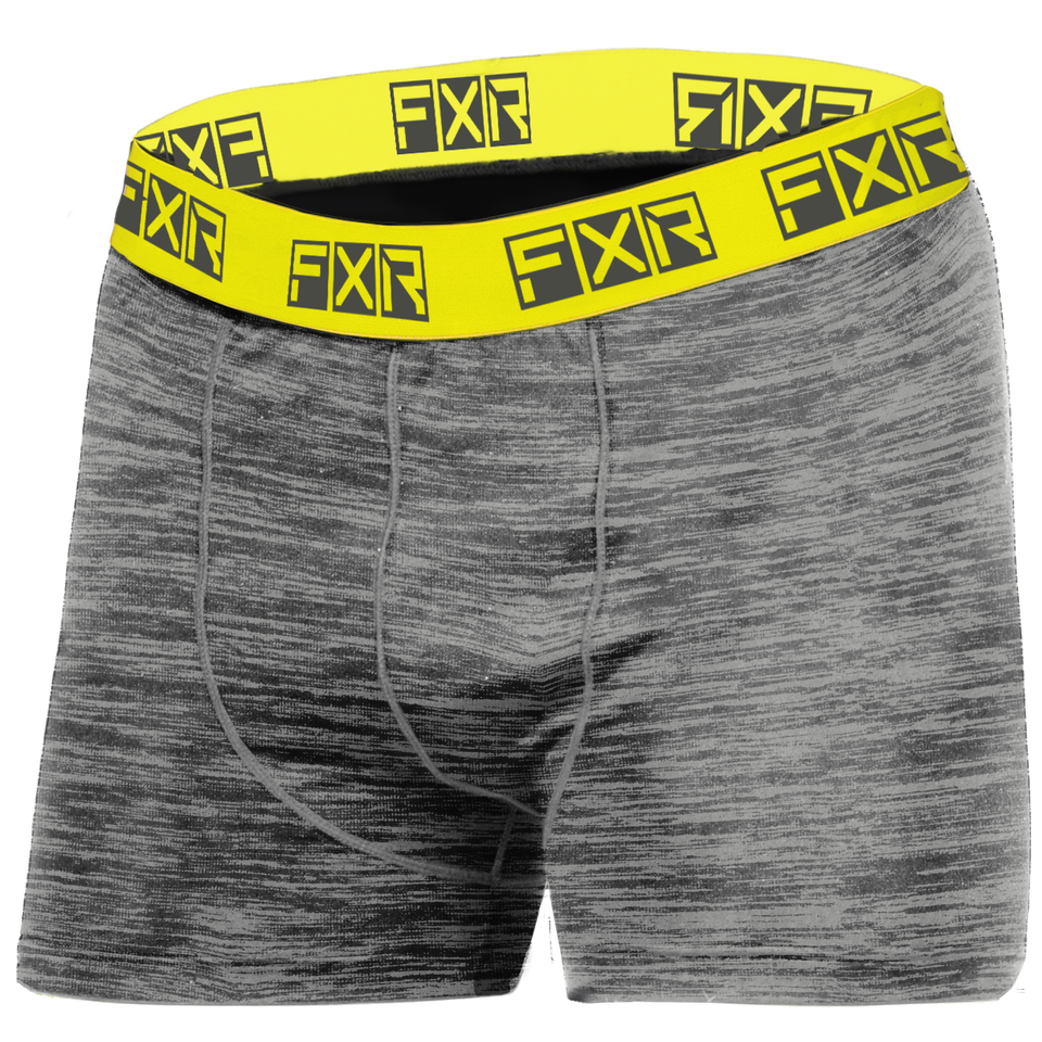 Boxer FXR Atmosphere Brief, Grey/Hi-Vis