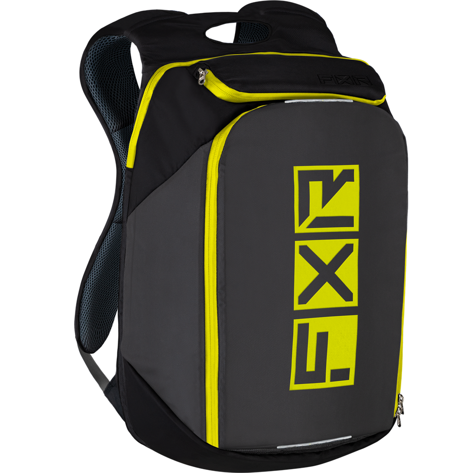 Ryggsäck FXR Mission Bag, Black/Char/Hi-Vis