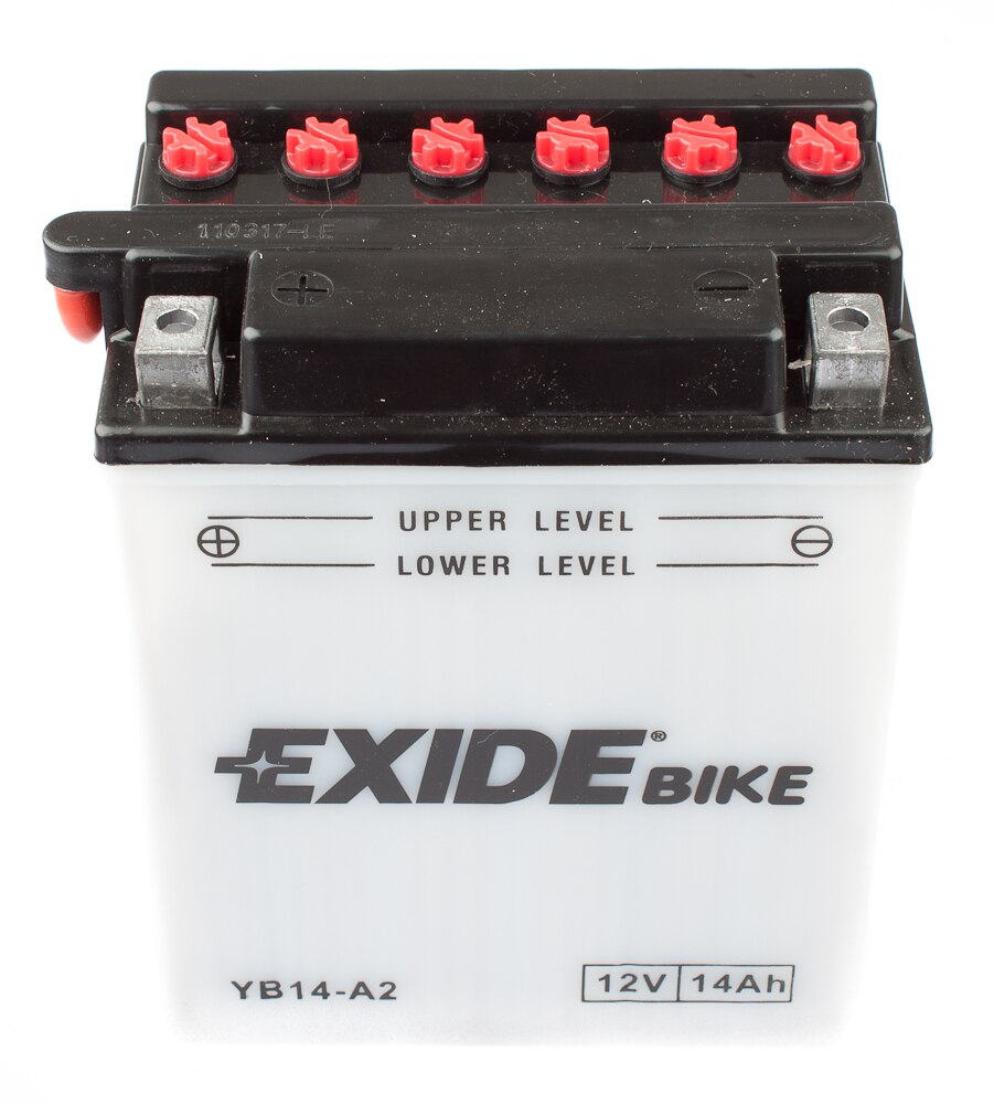 Batteri YB14-A2 12V 14Ah VÄ+