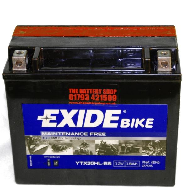 Batteri Exide Arctic Cat ATV