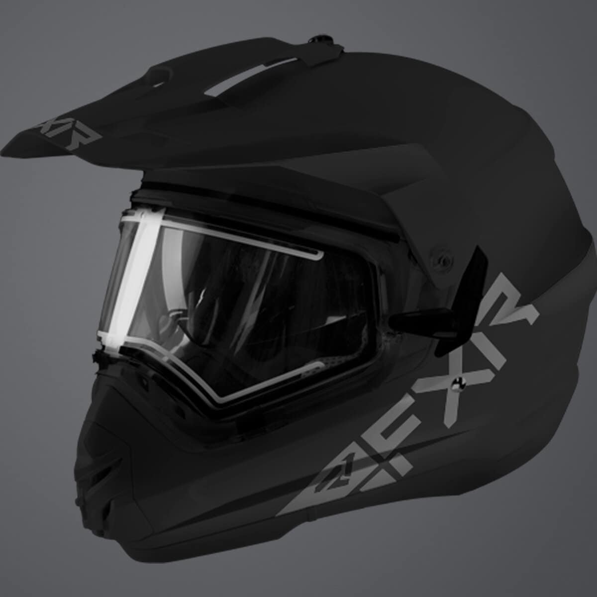 Hjälm FXR Torque X Prime Electric Shield, Black