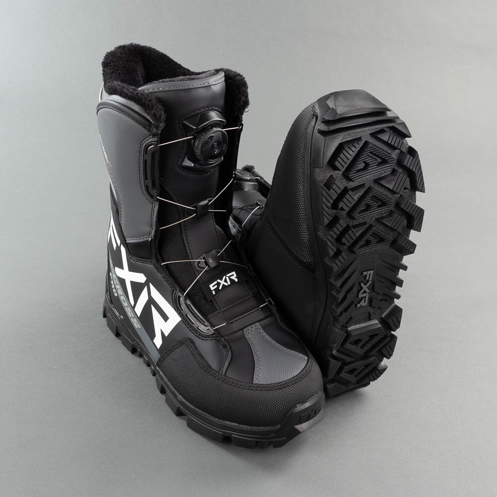 Kängor FXR X-Cross Pro Boa, Black/White
