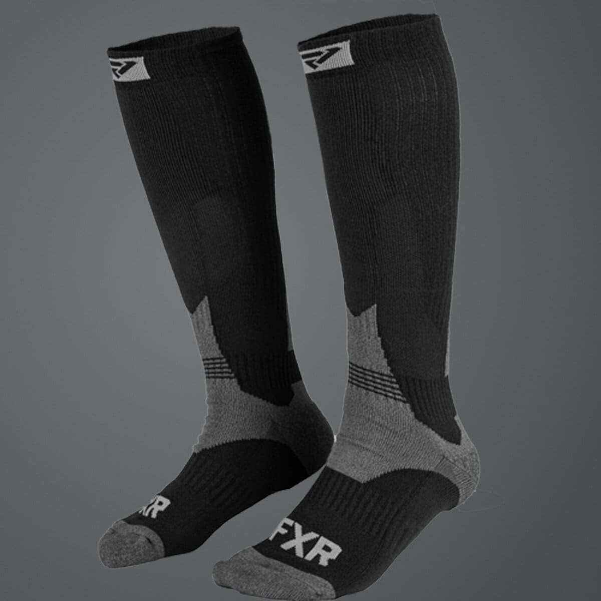 Strumpor FXR Boost Performance Sock, Black/Char