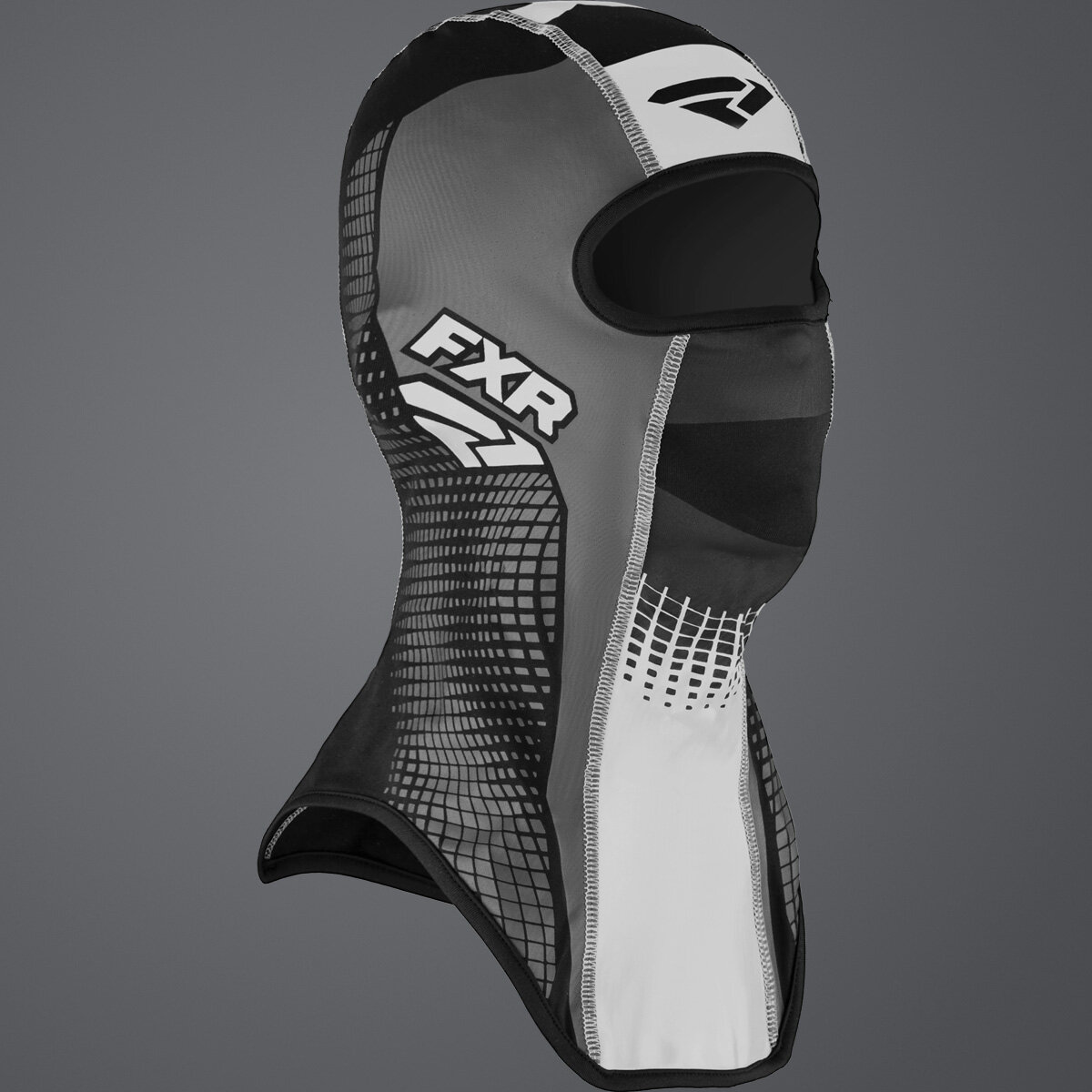 Balaclava FXR Shredder Thermal, Black/White