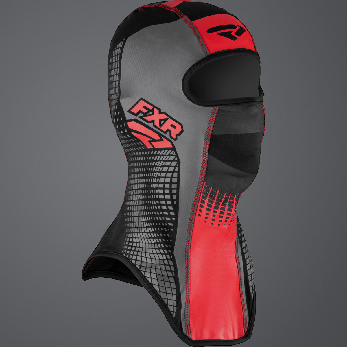 Balaclava FXR Shredder Thermal, Black/Red