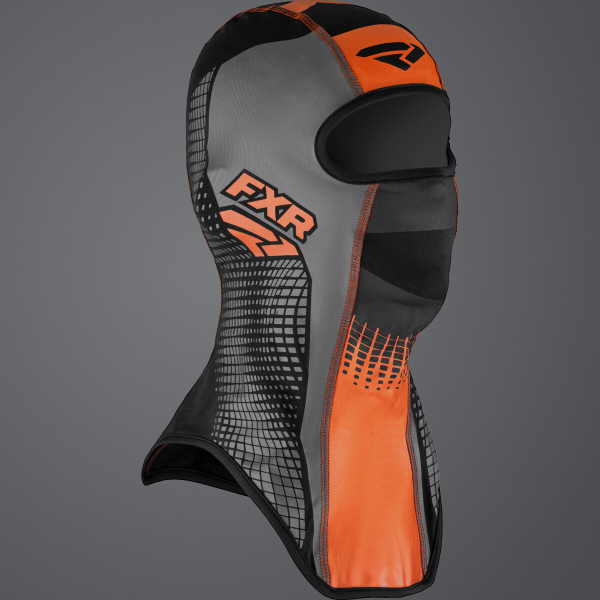 Balaclava FXR Shredder Thermal, Black/Orange