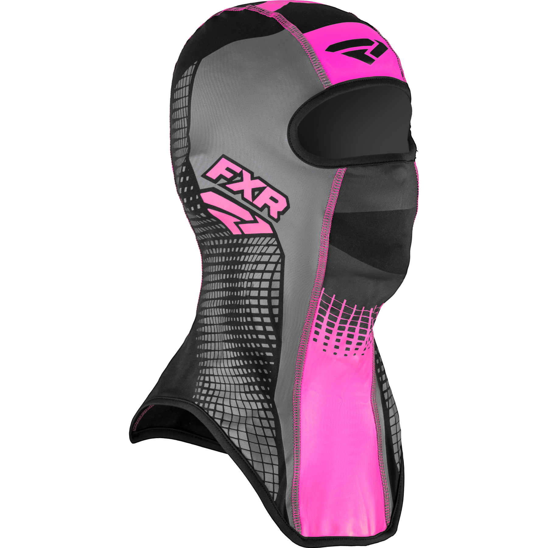 Balaclava FXR Shredder Thermal, Black/Electric Pink