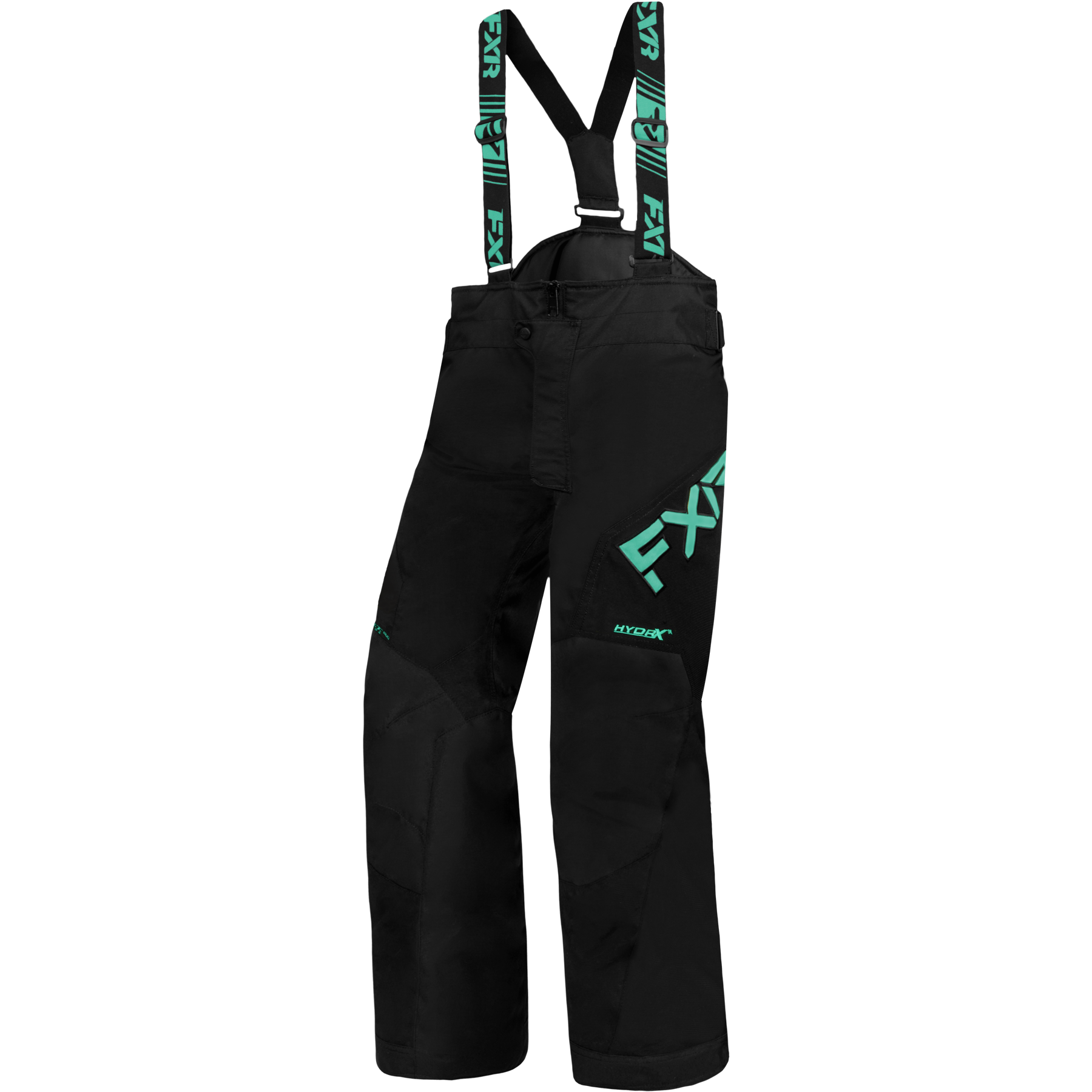 Byxa FXR Child/Youth Clutch, Black/Mint