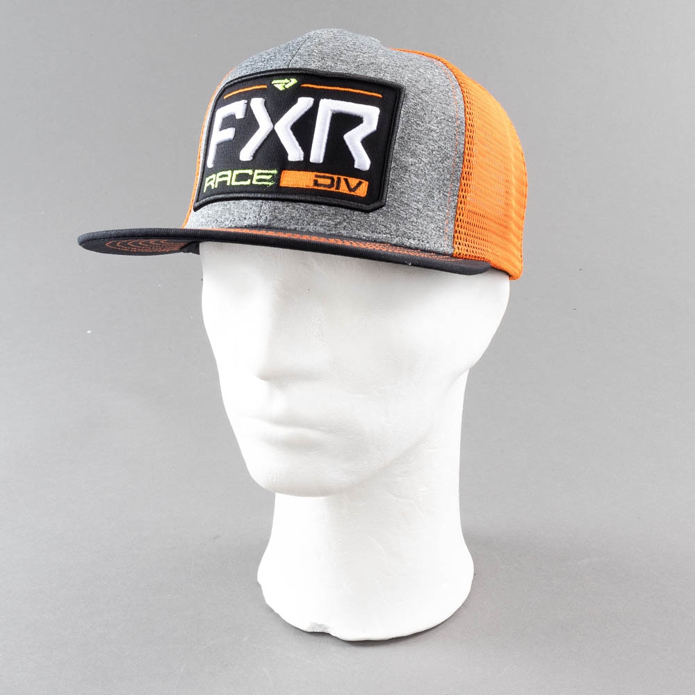 Keps FXR Race Div, Grey Heather/Orange