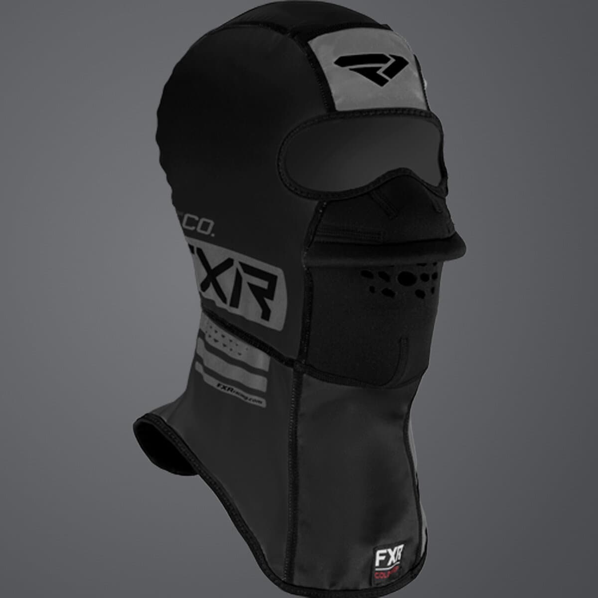 Balaclava FXR Combat Anti-Fog Short, Black Ops
