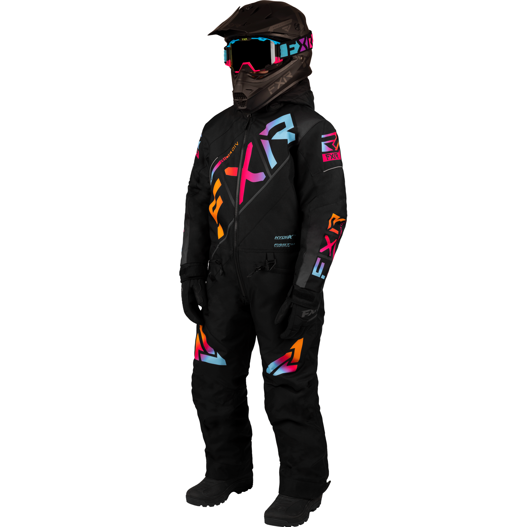 Onepiece FXR Child/Youth CX, Black/Spectrum