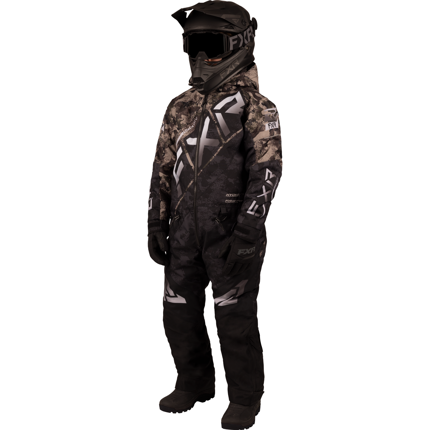 Onepiece FXR Child/Youth CX, Army Camo/Black Camo