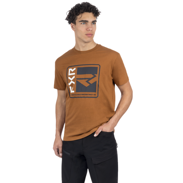 T-Shirt FXR Broadcast, Copper/Asphalt