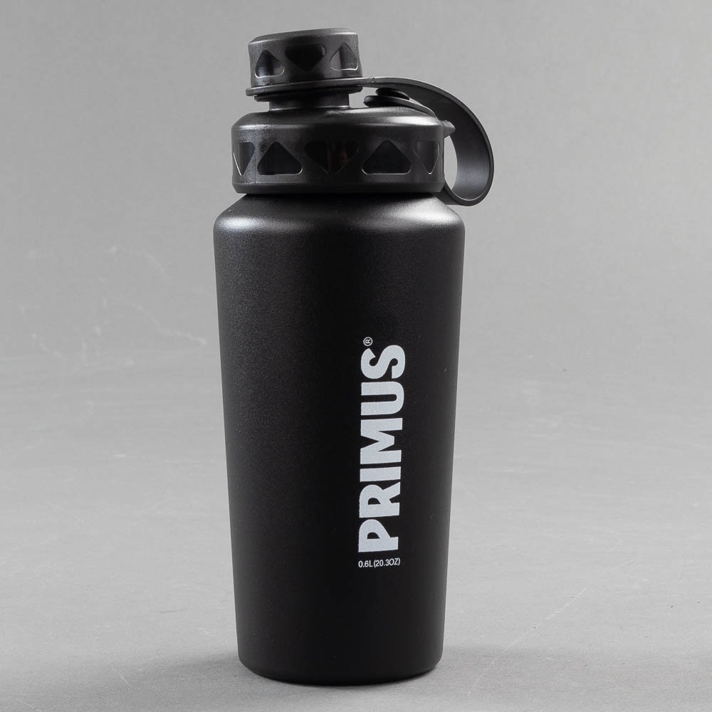 Vattenflaska Primus TrailBottle 0,6 L, Svart