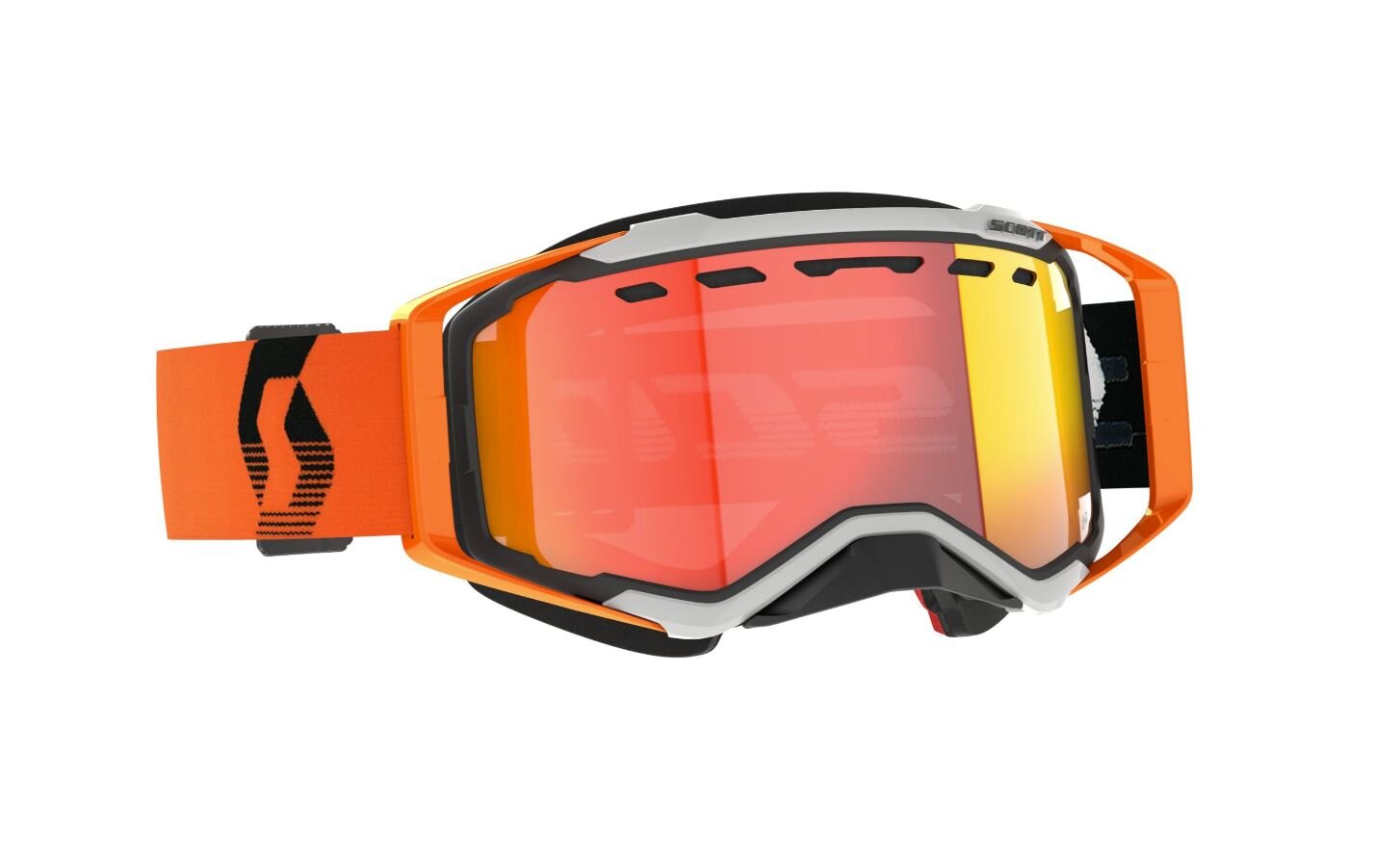 Glasögon Scott Prospect Snow Cross LS, Grey/Orange