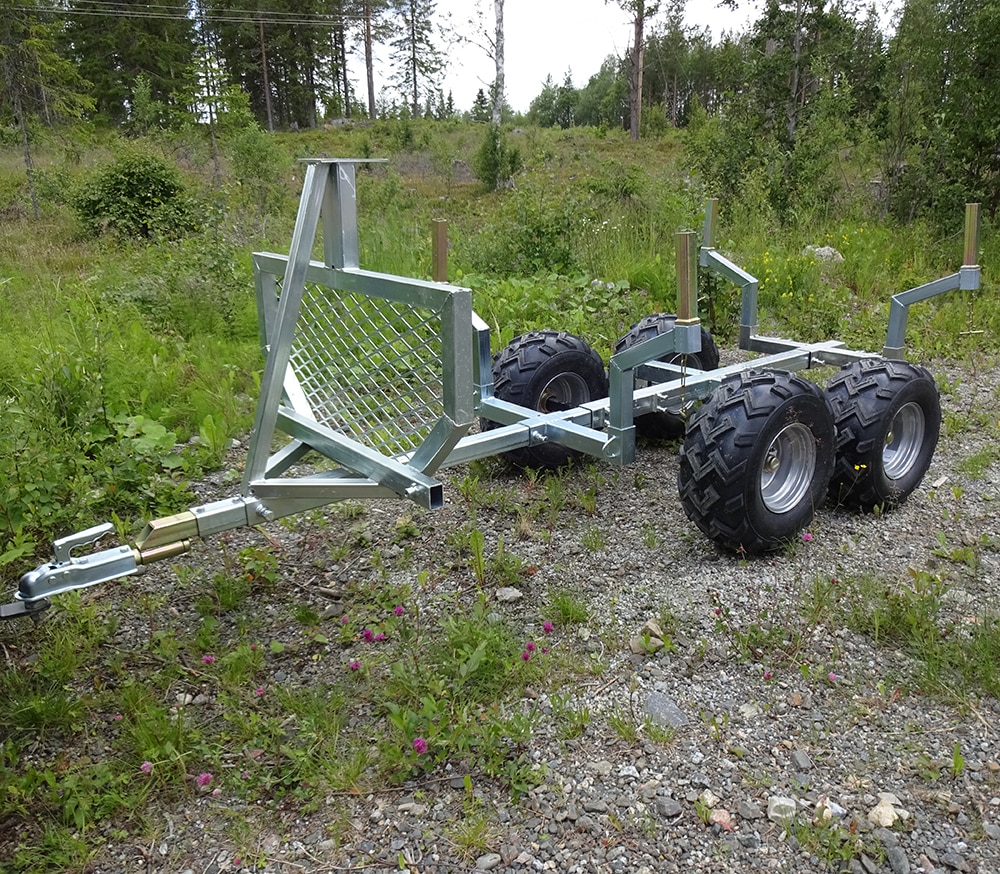 ATV Timmervagn 1500 kg
