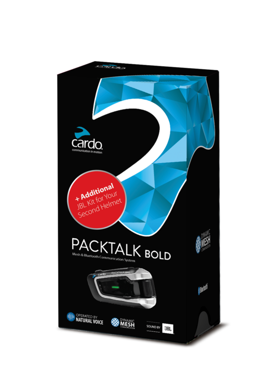 Cardo Packtalk Bold JBL 2nd Helmet Kit