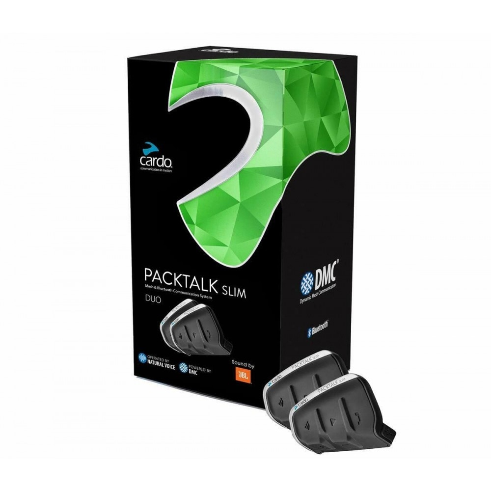 Cardo Packtalk Slim Duo / JBL, 2 pers