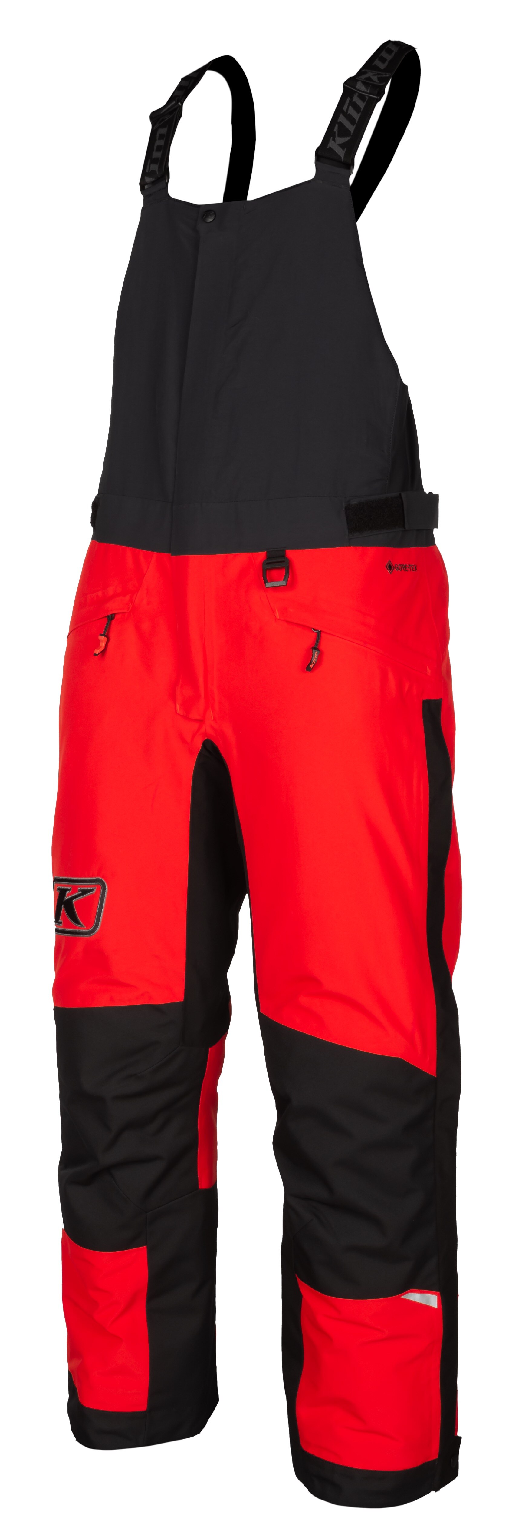 Byxa Klim Klimate Bib Short, Fiery Red - Black