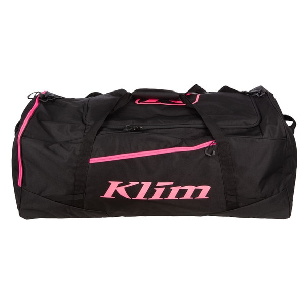Klim Drift Gear Bag, Black - Knockout Pink