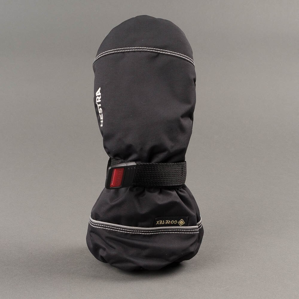 Handskar Hestra Gore-Tex Mitt Jr, Svart
