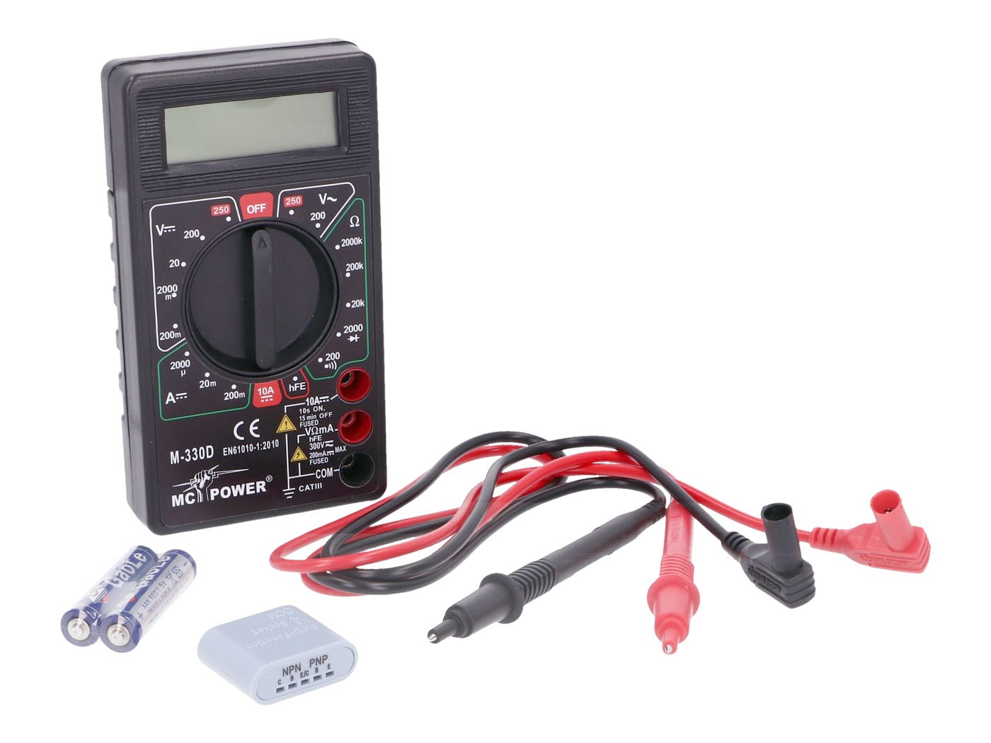 MC POWER Digital multimeter M-330D