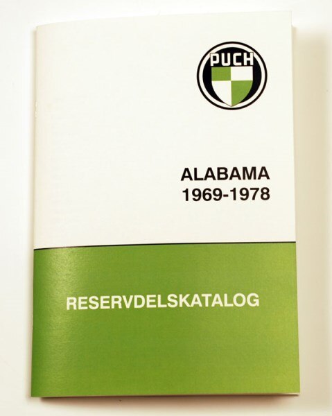 Reservdelskatalog Puch Alabama