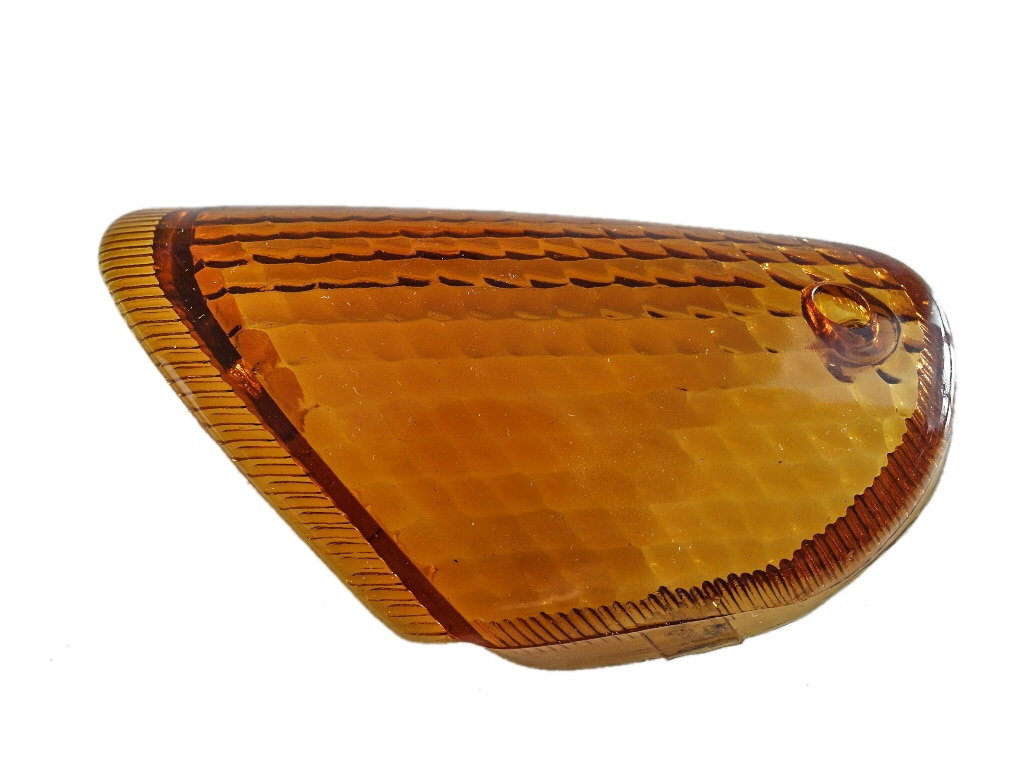 Blinkersglas Amber vänster fram, Kymco DJ