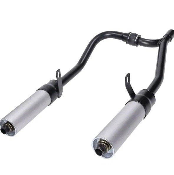 Ljuddämpare Honda MT Twin Svart/Aluminium