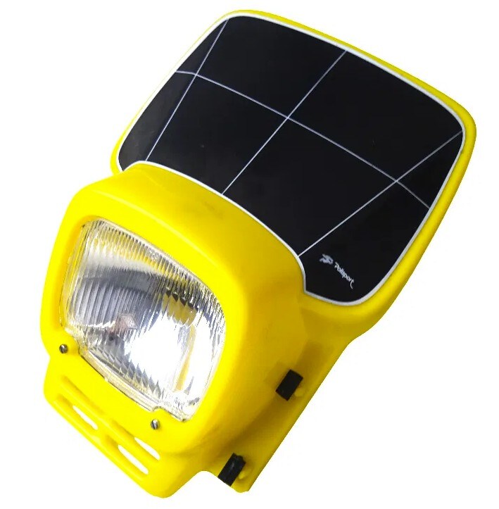 Lampkåpa Komplett Enduro Universal, Gul