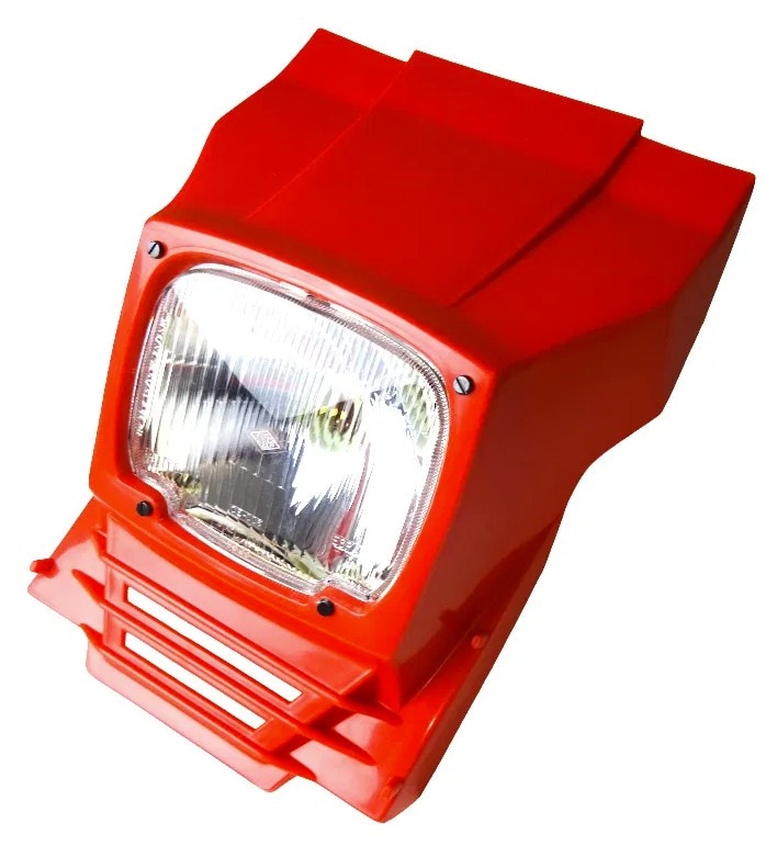 Lampkåpa Komplett Enduro Universal, Röd