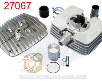 Cylinder Sachs 5/6V 80cc 48mm 14P Polini