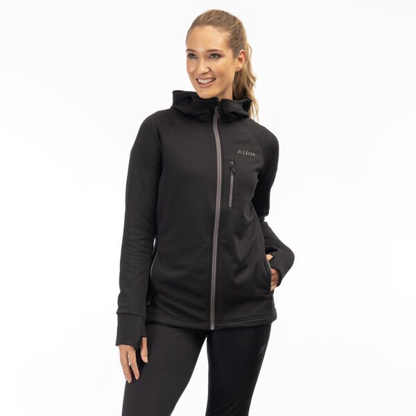 Hoodie Klim W´s Halo, Black
