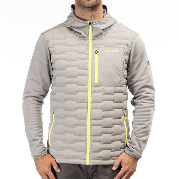 Hoodie Klim Boulder Stretch Down Hybrid, Monument