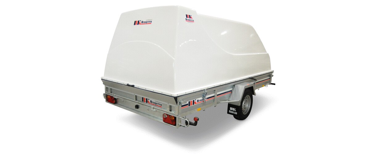 Kåpa 300x145x120 cm vit BK Hengeren