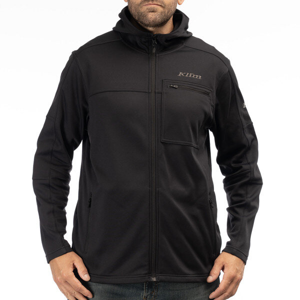 Hoodie Klim Glacier, Black