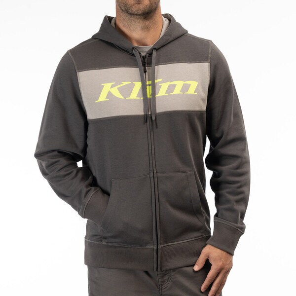 Hoodie Klim Trailslide, Asphalt - Monument