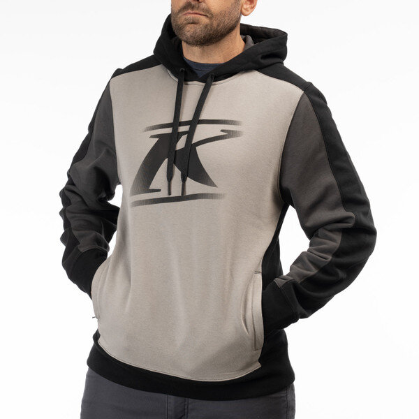 Hoodie Klim Drift, Monument - Black