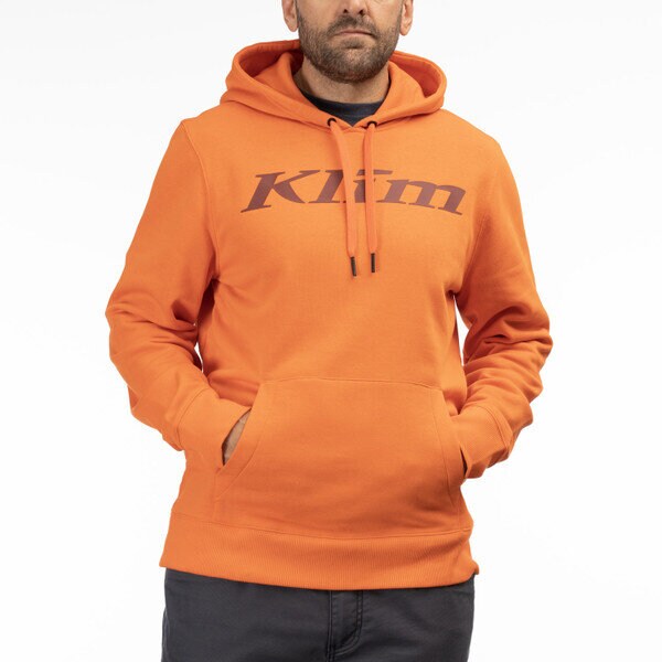 Hoodie Klim Pullover, Red Orange - Cabernet