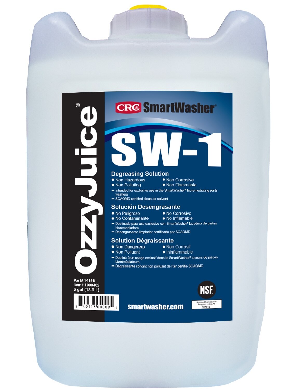 Avfettning CRC OzzyJuice SW-X1 20L, Avancerad