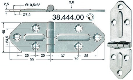 Gångjärn SS Osculati