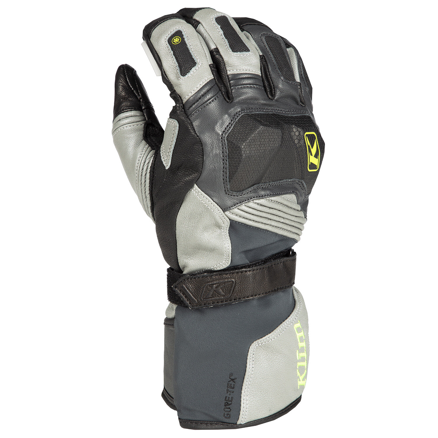 Handskar Klim Badlands GTX Long, Gray