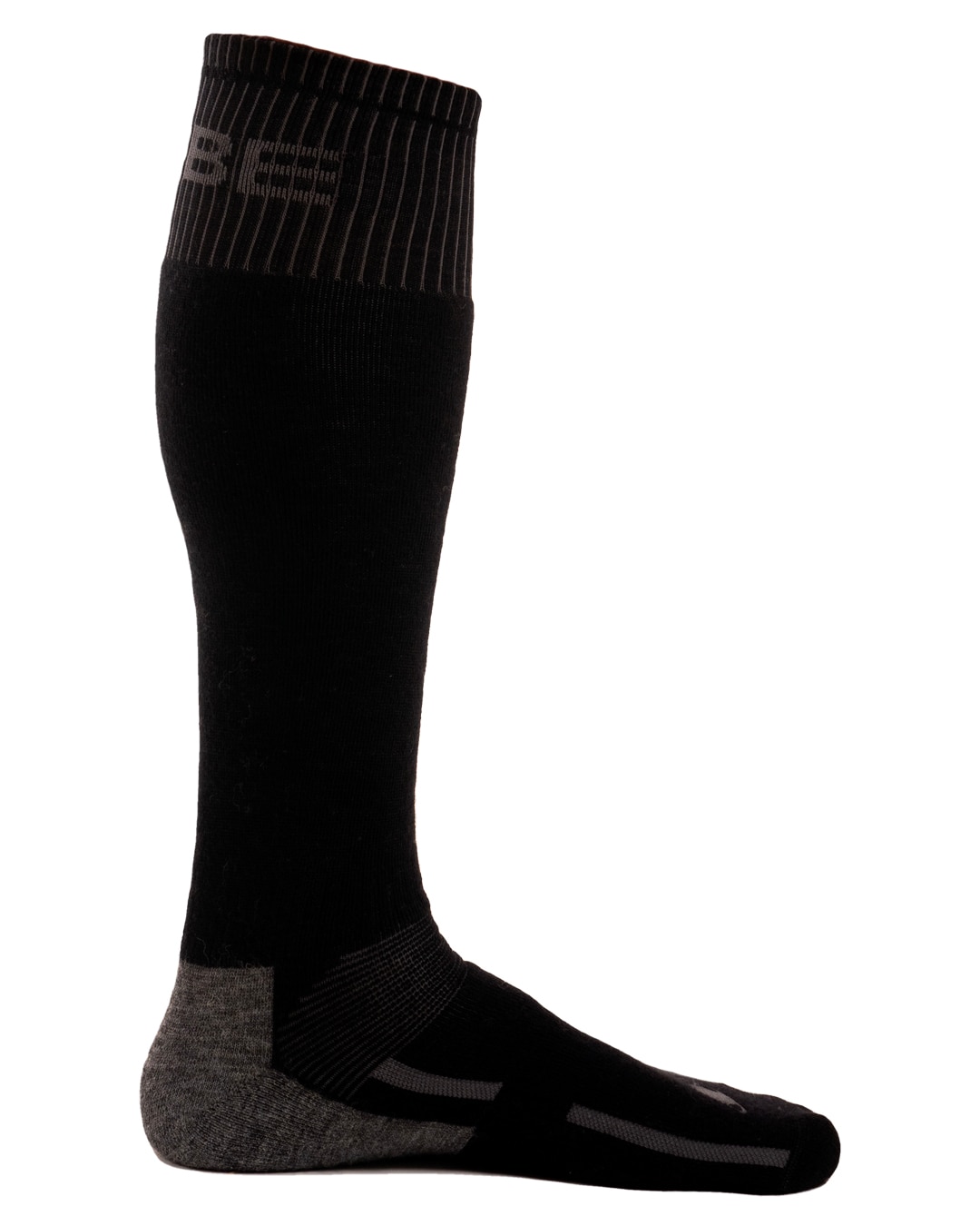 Strumpor TOBE Ovis Merino Sock, Jet Black