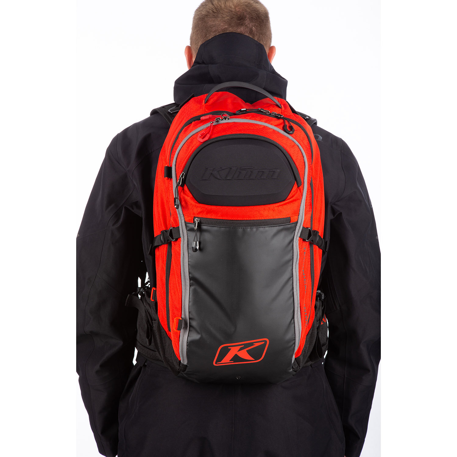 Ryggsäck Klim Krew 22 Pack, Fiery Red - Black