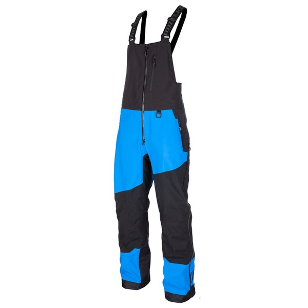 Byxa Klim Storm Bib, Electric Blue Lemonade - Black