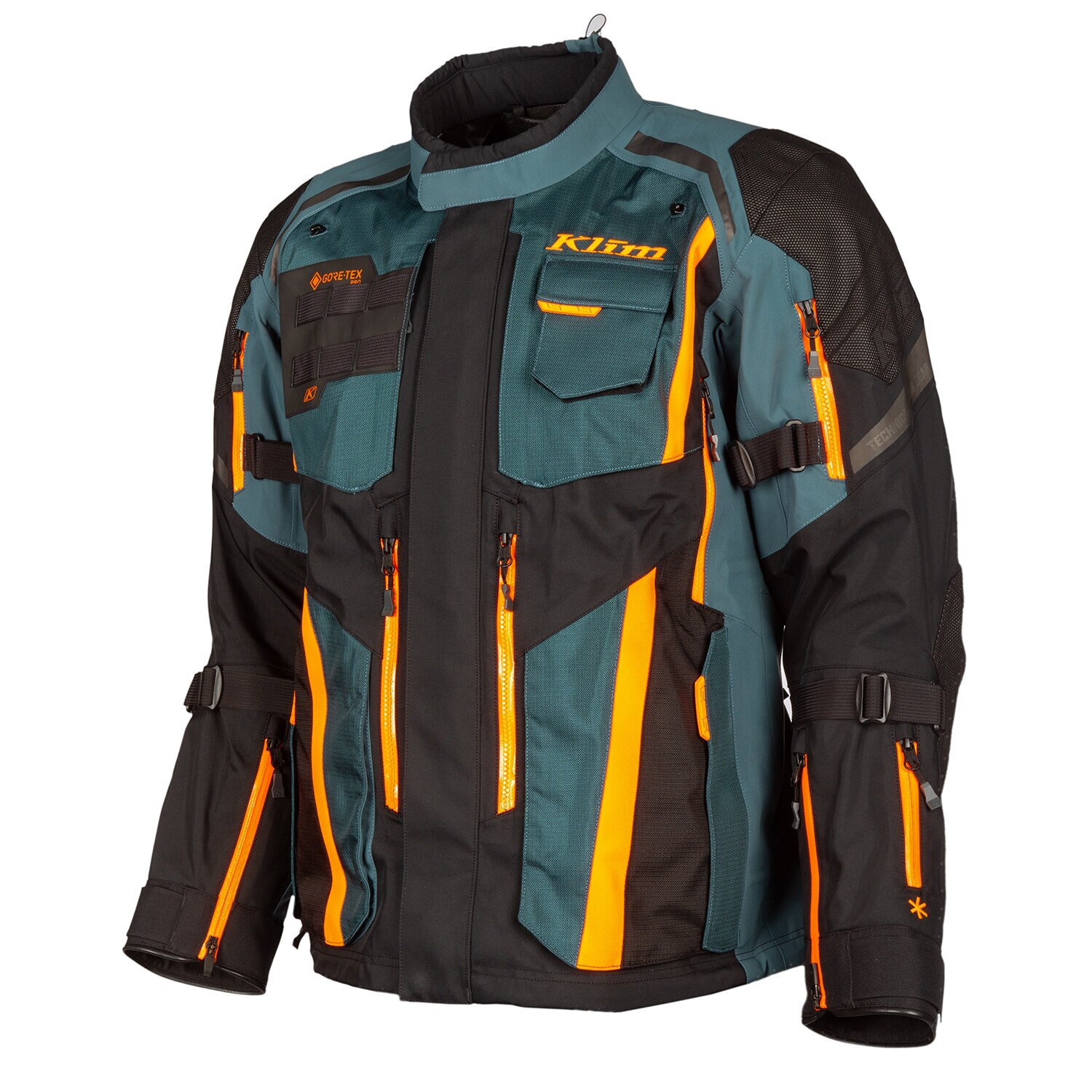 Jacka Klim Badlands Pro, Petrol - Strike Orange