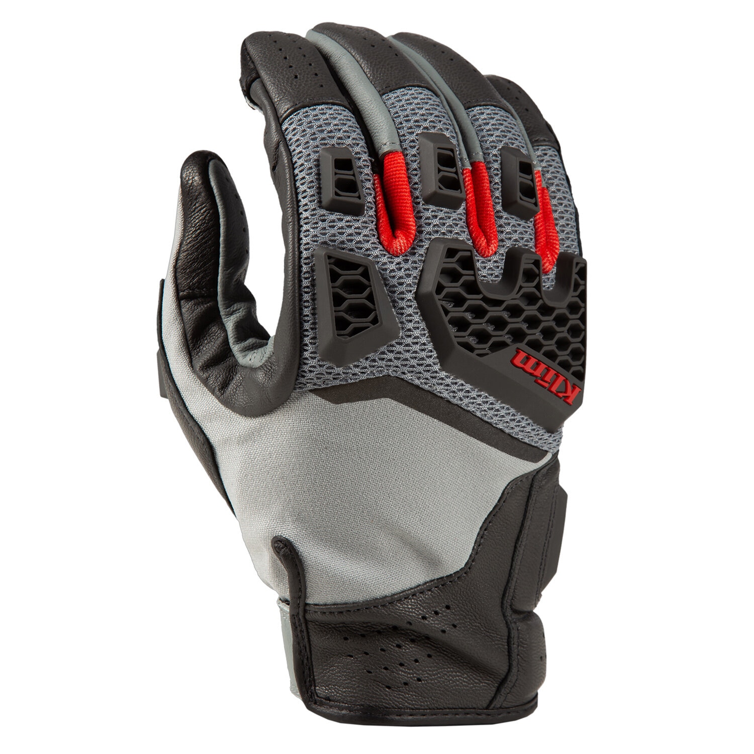 Handskar Klim Baja S4, Monument Gray - Redrock